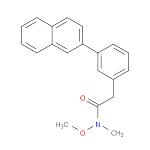 N-Methoxy-N-methyl-3-(2-naphthalenyl)benzeneacetamide