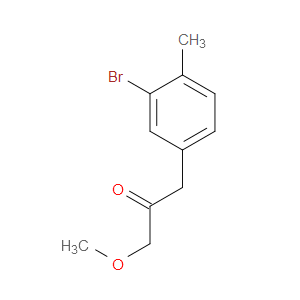 1-(3-Bromo-4-methylphenyl)-3-methoxy-2-propanone