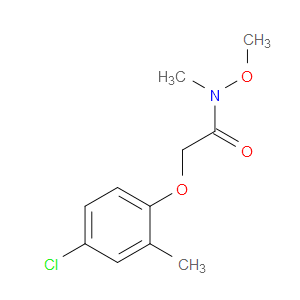 Acetamide, 2-(4-chloro-2-methylphenoxy)-N-methoxy-N-methyl-