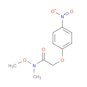 N-methoxy-N-methyl-2-(4-nitrophenoxy)acetamide