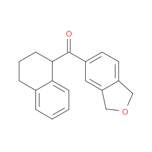 (1,3-Dihydro-5-isobenzofuranyl)(1,2,3,4-tetrahydro-1-naphthalenyl)methanone