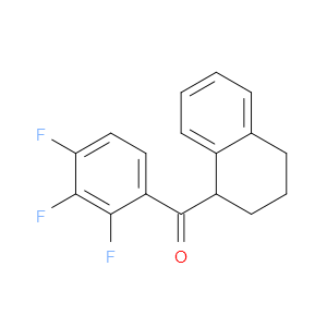(1,2,3,4-Tetrahydro-1-naphthalenyl)(2,3,4-trifluorophenyl)methanone