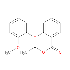 ethyl 2-(2-methoxyphenoxy)benzoate