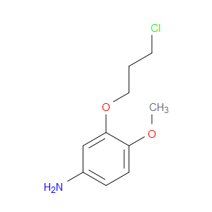 3-(3-Chloropropoxy)-4-methoxybenzenamine