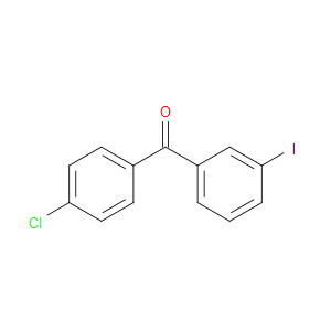 (4-chlorophenyl)(3-iodophenyl)methanone