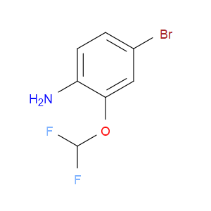4-Bromo-2-(difluoromethoxy)benzenamine