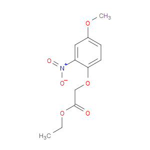 Acetic acid, 2-(4-methoxy-2-nitrophenoxy)-, ethyl ester