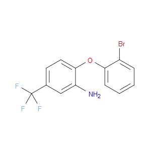 2-(2-Bromophenoxy)-5-(trifluoromethyl)benzenamine