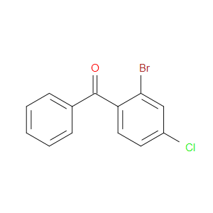 (2-bromo-4-chlorophenyl)(phenyl)methanone