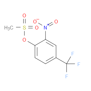 Phenol, 2-nitro-4-(trifluoromethyl)-, 1-methanesulfonate