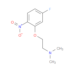 Ethanamine, 2-(5-fluoro-2-nitrophenoxy)-N,N-dimethyl-