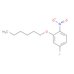 4-Fluoro-2-(hexyloxy)-1-nitrobenzene