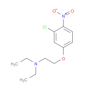 2-(3-Chloro-4-nitrophenoxy)-N,N-diethylethanamine