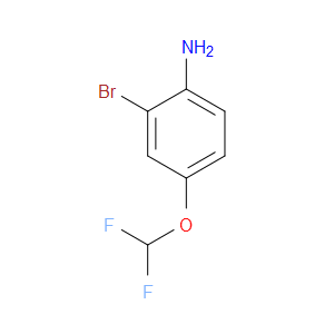 2-Bromo-4-(difluoromethoxy)benzenamine