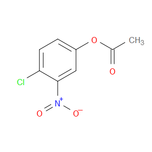 Phenol, 4-chloro-3-nitro-, 1-acetate