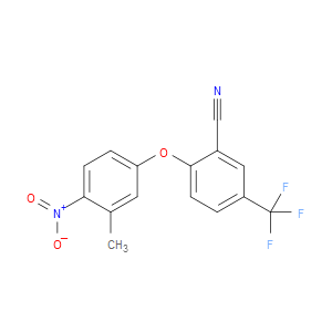 2-(3-Methyl-4-nitrophenoxy)-5-(trifluoromethyl)benzonitrile