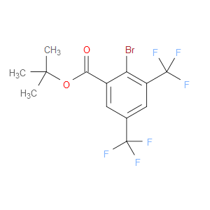 tert-butyl 2-bromo-3,5-bis(trifluoromethyl)benzoate