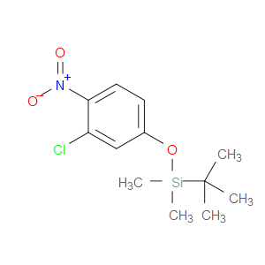 tert-butyl(3-chloro-4-nitrophenoxy)dimethylsilane