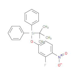 tert-butyl(3-fluoro-4-nitrophenoxy)diphenylsilane