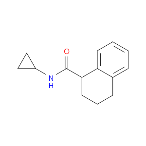 N-Cyclopropyl-1,2,3,4-tetrahydro-1-naphthalenecarboxamide