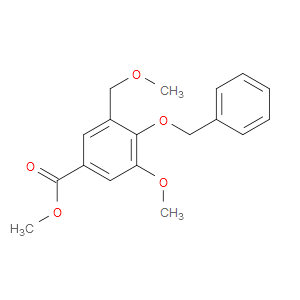 Methyl 4-(benzyloxy)-3-methoxy-5-(methoxymethyl)benzoate