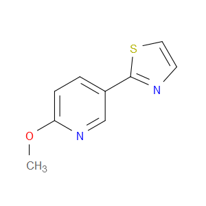2-(6-methoxypyridin-3-yl)thiazole