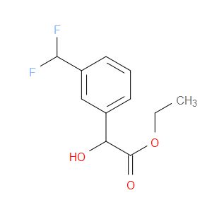 ethyl 2-(3-(difluoromethyl)phenyl)-2-hydroxyacetate