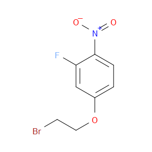 4-(2-Bromoethoxy)-2-fluoro-1-nitrobenzene