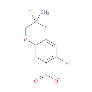 Benzene, 1-bromo-4-(2,2-difluoropropoxy)-2-nitro-