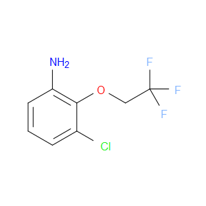 3-Chloro-2-(2,2,2-trifluoroethoxy)benzenamine