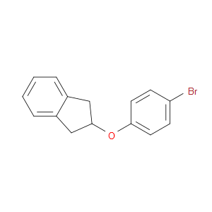 1H-Indene, 2-(4-bromophenoxy)-2,3-dihydro-