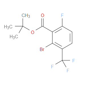 Tert-butyl 2-bromo-6-fluoro-3-(trifluoromethyl)benzoate