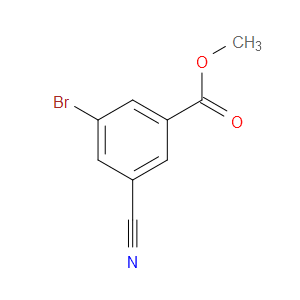 Methyl 3-bromo-5-cyanobenzoate