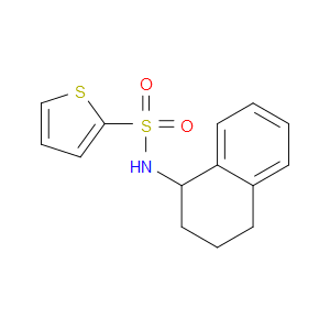 N-(1,2,3,4-Tetrahydro-1-naphthalenyl)-2-thiophenesulfonamide