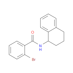 Benzamide, 2-bromo-N-(1,2,3,4-tetrahydro-1-naphthalenyl)-