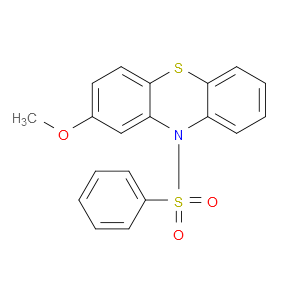 2-Methoxy-10-(phenylsulfonyl)-10H-phenothiazine
