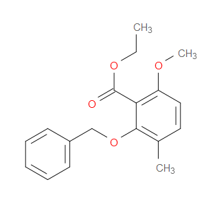 ethyl 2-(benzyloxy)-6-methoxy-3-methylbenzoate