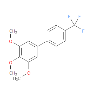 3,4,5-trimethoxy-4'-(trifluoromethyl)-1,1'-biphenyl