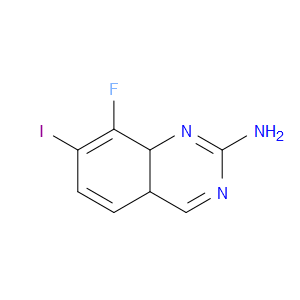 8-fluoro-7-iodo-4a,8a-dihydroquinazolin-2-amine