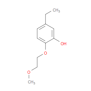 5-ethyl-2-(2-methoxyethoxy)phenol