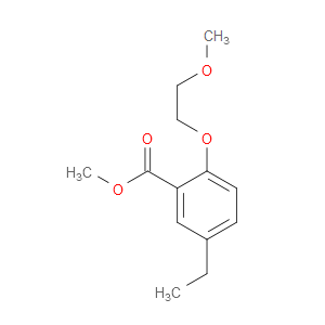 methyl 5-ethyl-2-(2-methoxyethoxy)benzoate