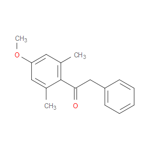 Acetophenone, 4'-methoxy-2',6'-dimethyl-2-phenyl-