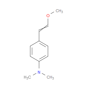 4-(2-Methoxyethenyl)-N,N-dimethylbenzenamine