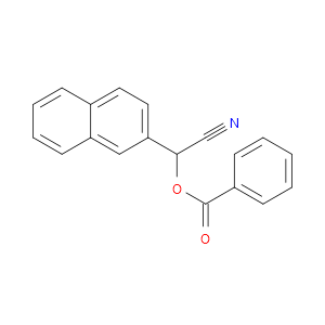 α-(Benzoyloxy)-2-naphthaleneacetonitrile