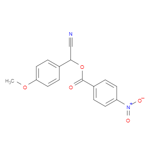 cyano(4-methoxyphenyl)methyl 4-nitrobenzoate