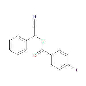 Benzoic acid, 4-iodo-, cyanophenylmethyl ester