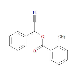 Benzoic acid, 2-methyl-, cyanophenylmethyl ester