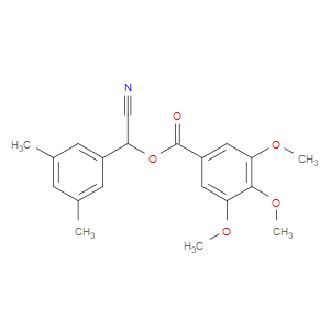 Cyano(3,5-dimethylphenyl)methyl 3,4,5-trimethoxybenzoate
