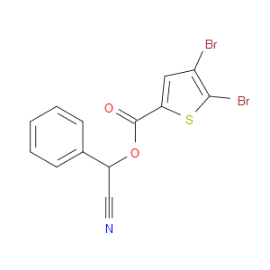 Cyanophenylmethyl 4,5-dibromo-2-thiophenecarboxylate