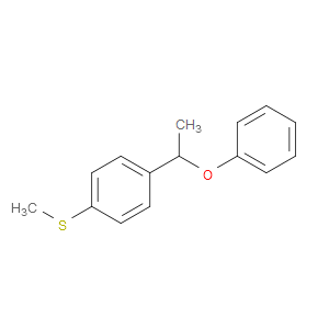 methyl(4-(1-phenoxyethyl)phenyl)sulfane